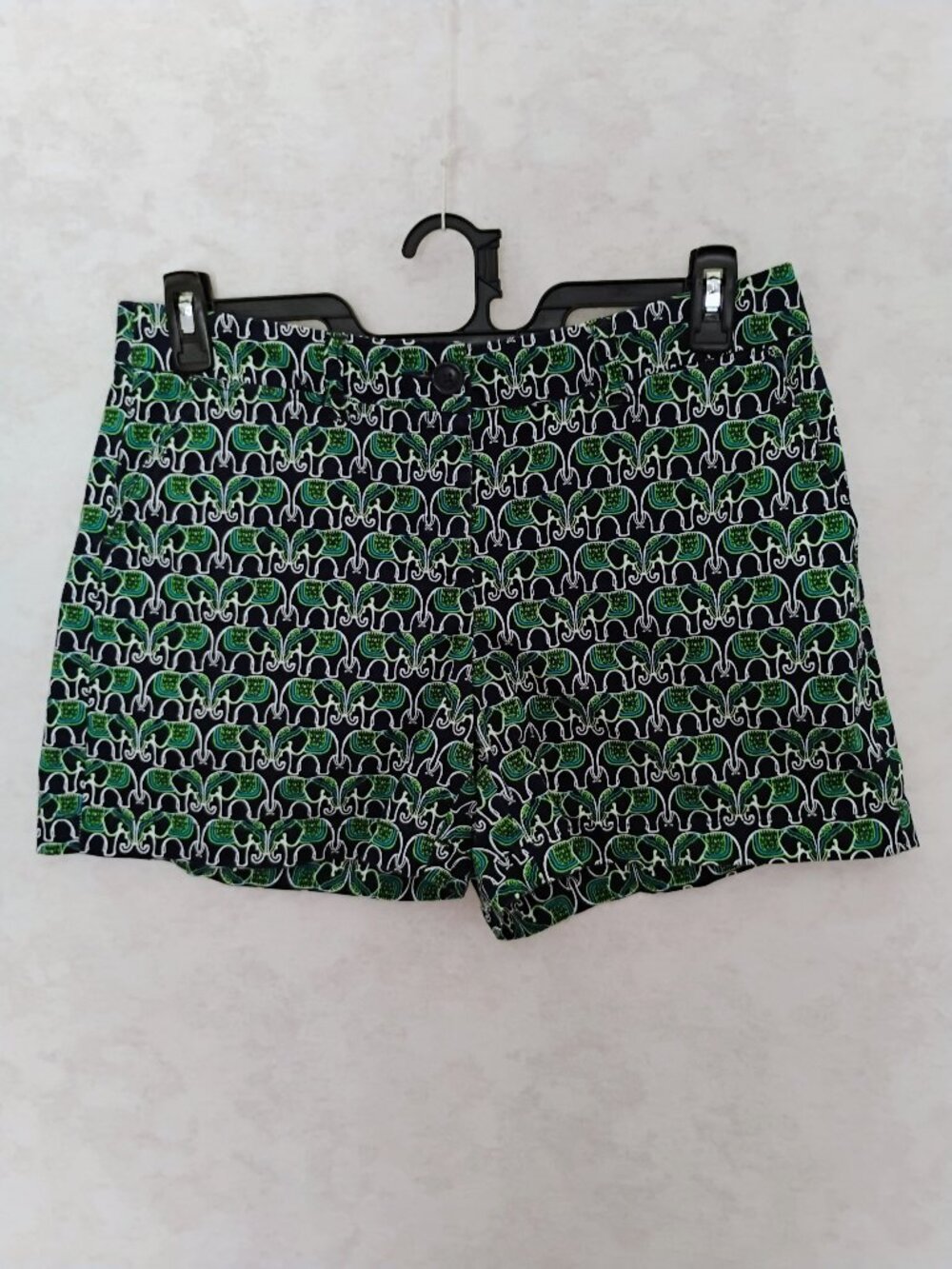 Crown & Ivy Elephant Print Shorts Size 10